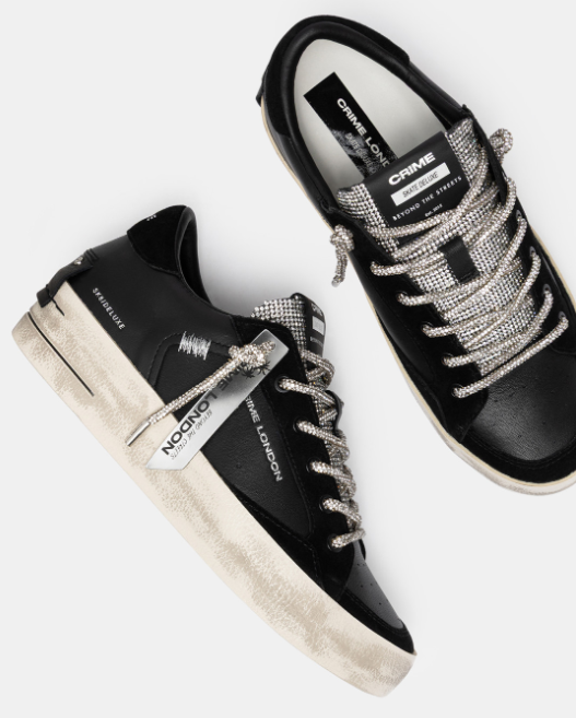Sneakers crime london deluxe da donna 