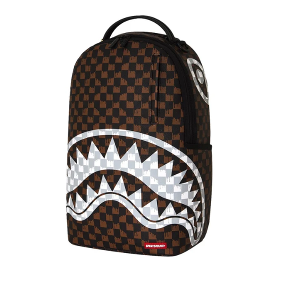 Zaino sprayground brown and cream unisex 