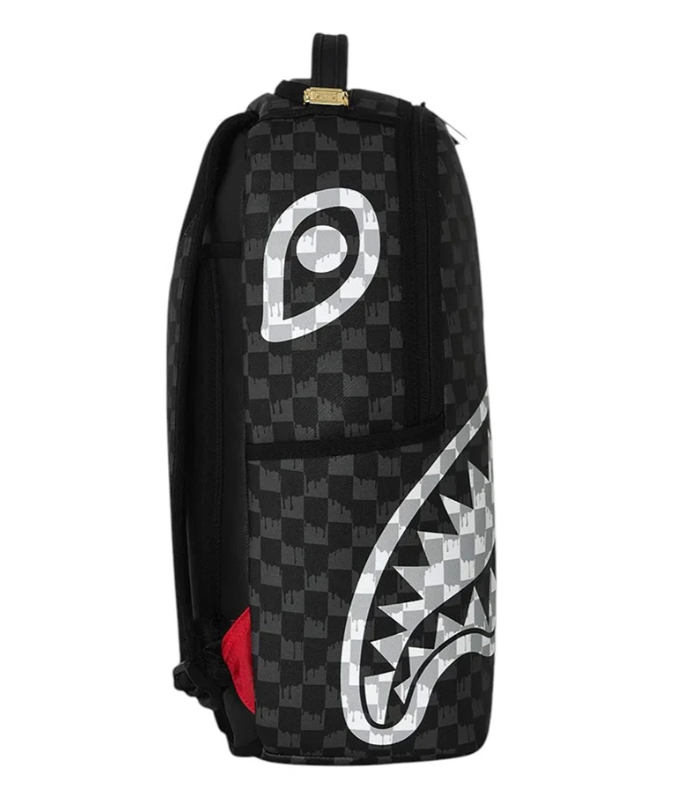 Zaino sprayground black and white cream unisex 