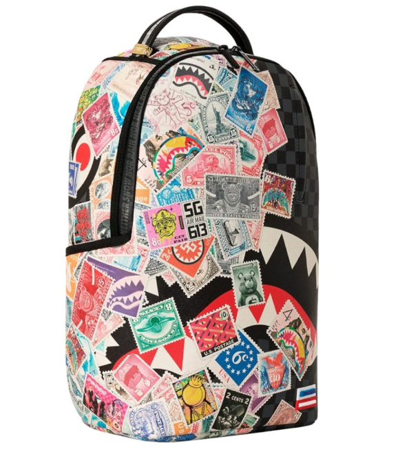 zaino sprayground half stamps unisex 