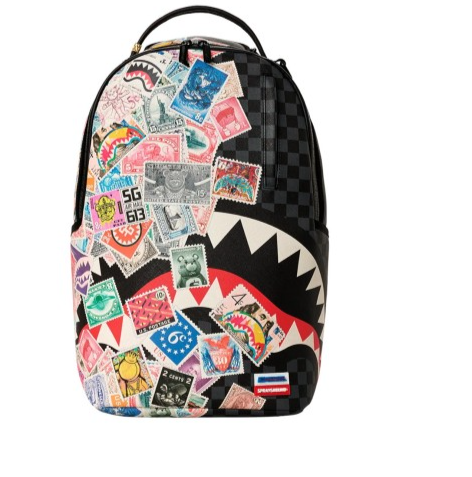 zaino sprayground half stamps unisex 