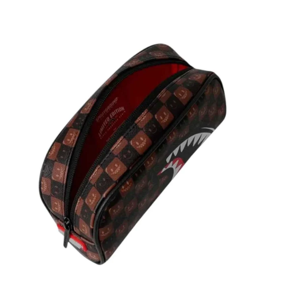 Astuccio sprayground bubble brown unisex 