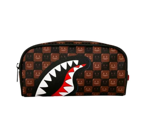 Astuccio sprayground bubble brown unisex 