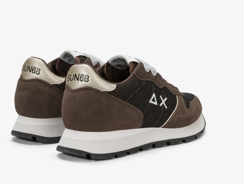 sneakers sun68 ally glitter da donna 