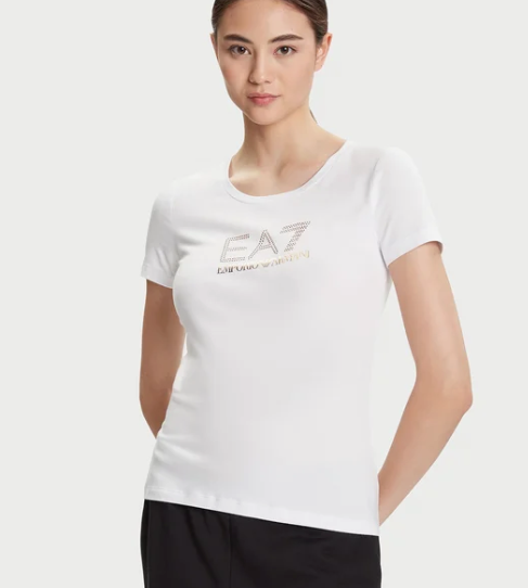 t-shirt ea7 da donna 