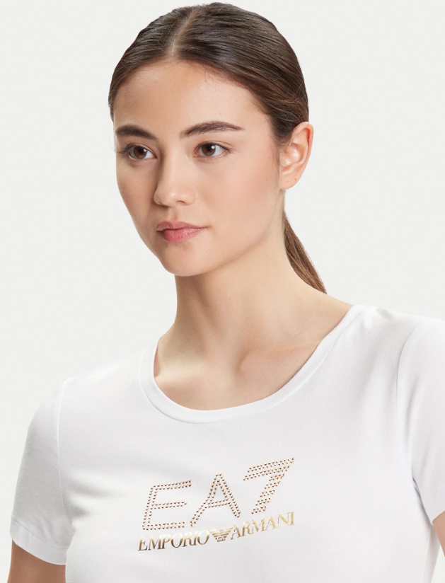t-shirt ea7 da donna 