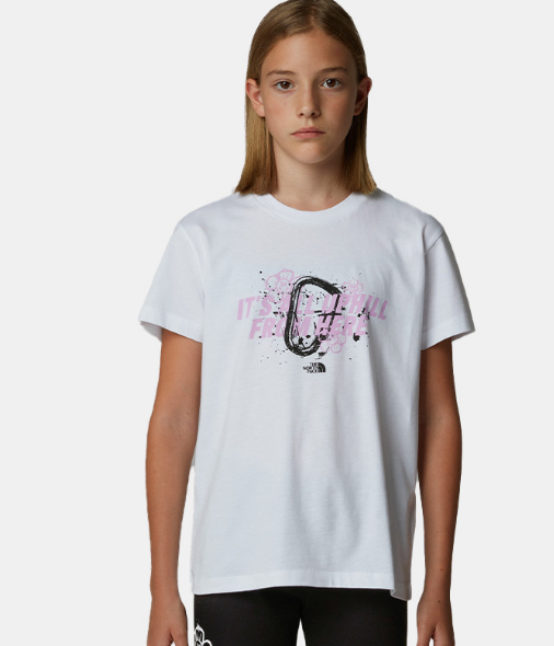 t-shirt the north face da bambina 0A8AXFFN41 THE NORTH FACE