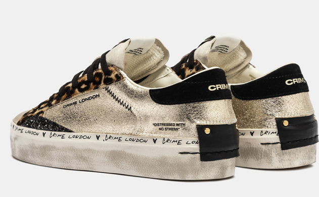 sneakers crime london distressed da donna 
