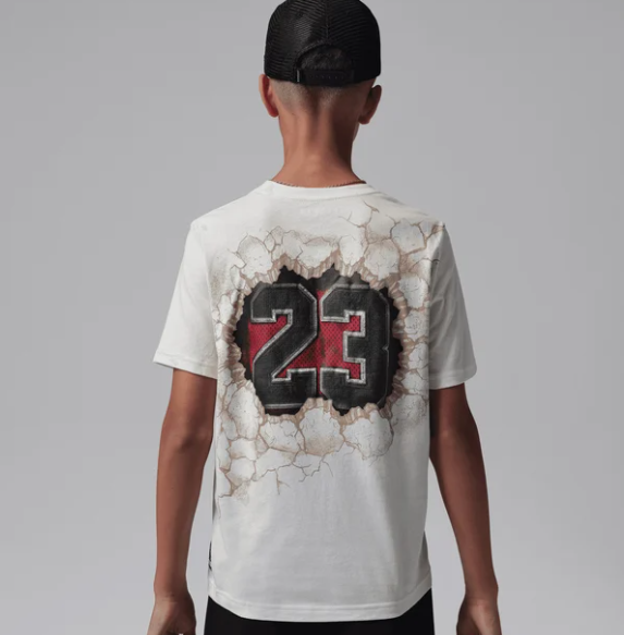 t-shirt jordan da bambino 95F605782 JORDAN