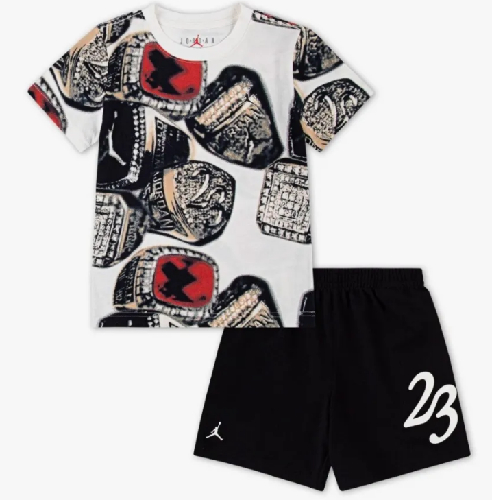 completino corto jordan infant 65D659023 JORDAN