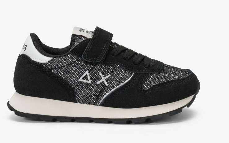 sneakers sun68 ally glitter da bambina 
