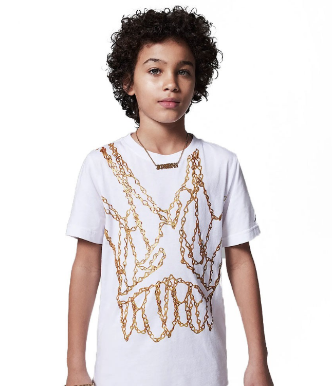 t-shirt jordan da bambino 95D627001 JORDAN