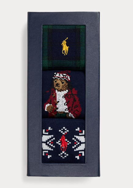 Confezione calzini polo ralph lauren da uomo 449958861001 Polo Ralph Lauren