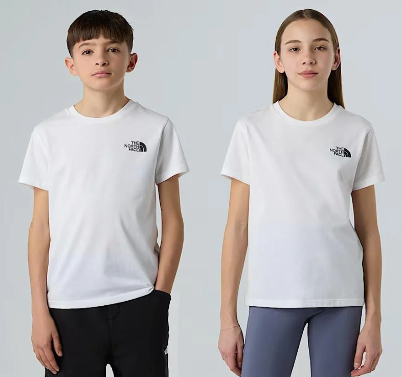 t-shirt the north face da bambino 0A87T4FN41 THE NORTH FACE