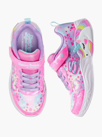 scarpe skechers unicorn da bambina 303063LPKMT Skechers