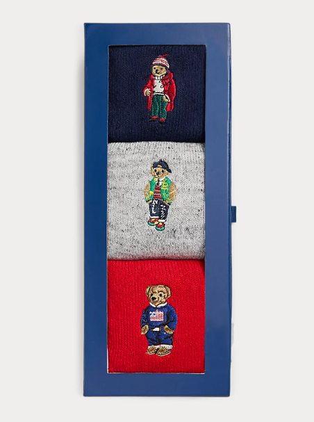 Confezione calzini polo ralph lauren da uomo 449958862001 Polo Ralph Lauren