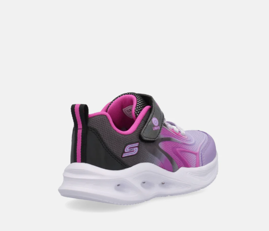 scarpe skechers lights da bambina 303713LBKMT Skechers
