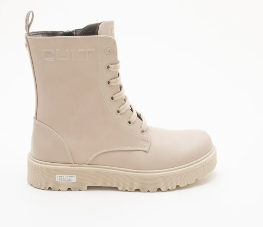 Anfibi cult mila da donna T380BEIGE CULT