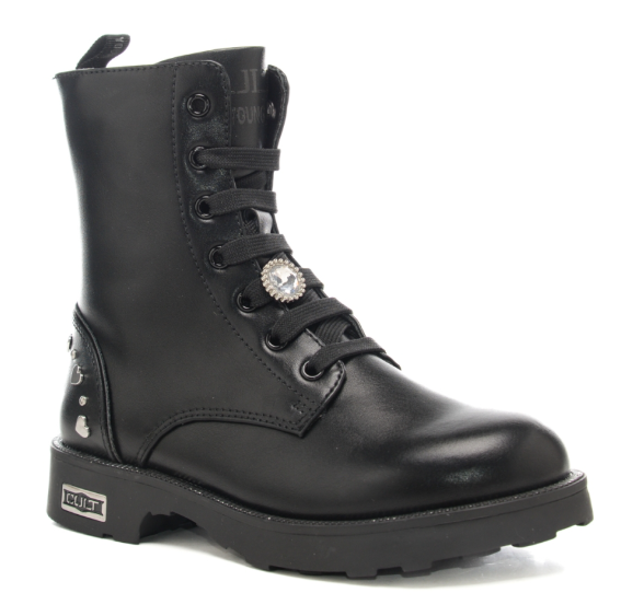 Anfibi cult da bambina T371BLACK CULT