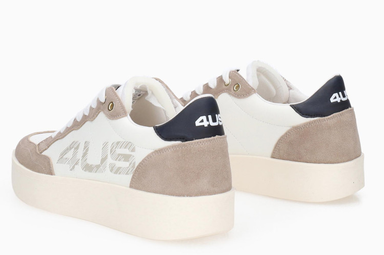 sneakers paciotti da uomo 4US10AWHITE GREY Paciotti