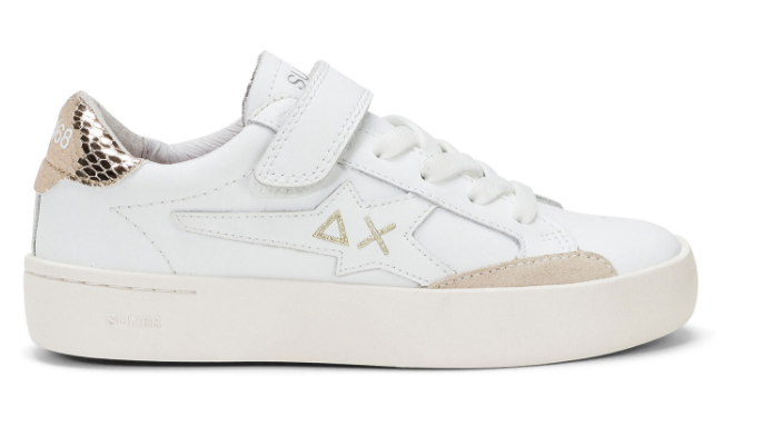 sneakers sun68 leather da bambina BZ44421K0143 Sun68