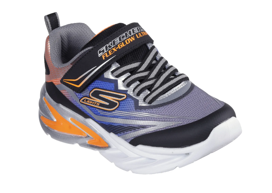 scarpe sportive Skechers Flex-Glow da bambino 400139LBKSL Skechers