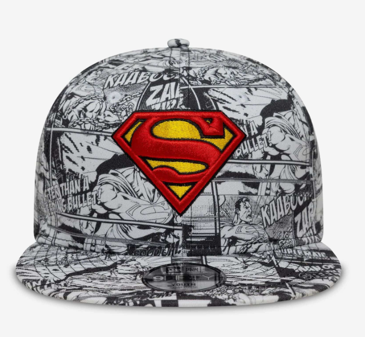 cappello visiera new era superman da bambino 
