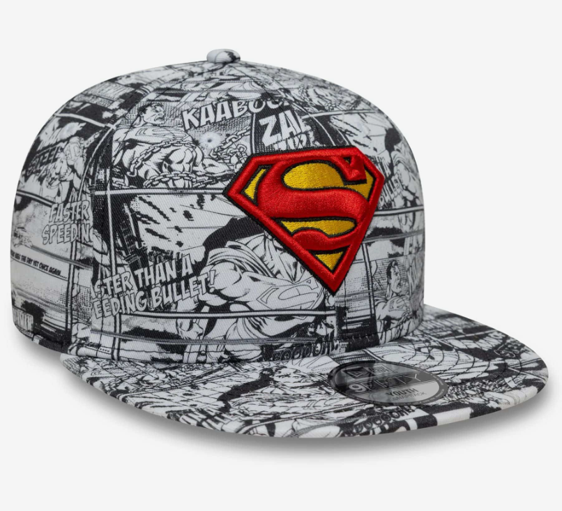 cappello visiera new era superman da bambino 