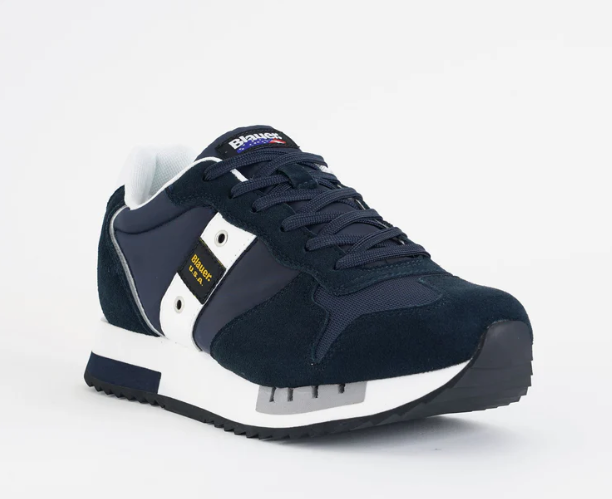 Sneakers blauer queens da uomo S6QUEENS01/MESNVY/WHI Blauer