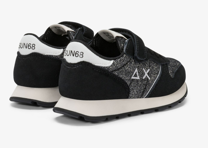 sneakers sun68 ally glitter da bambina 