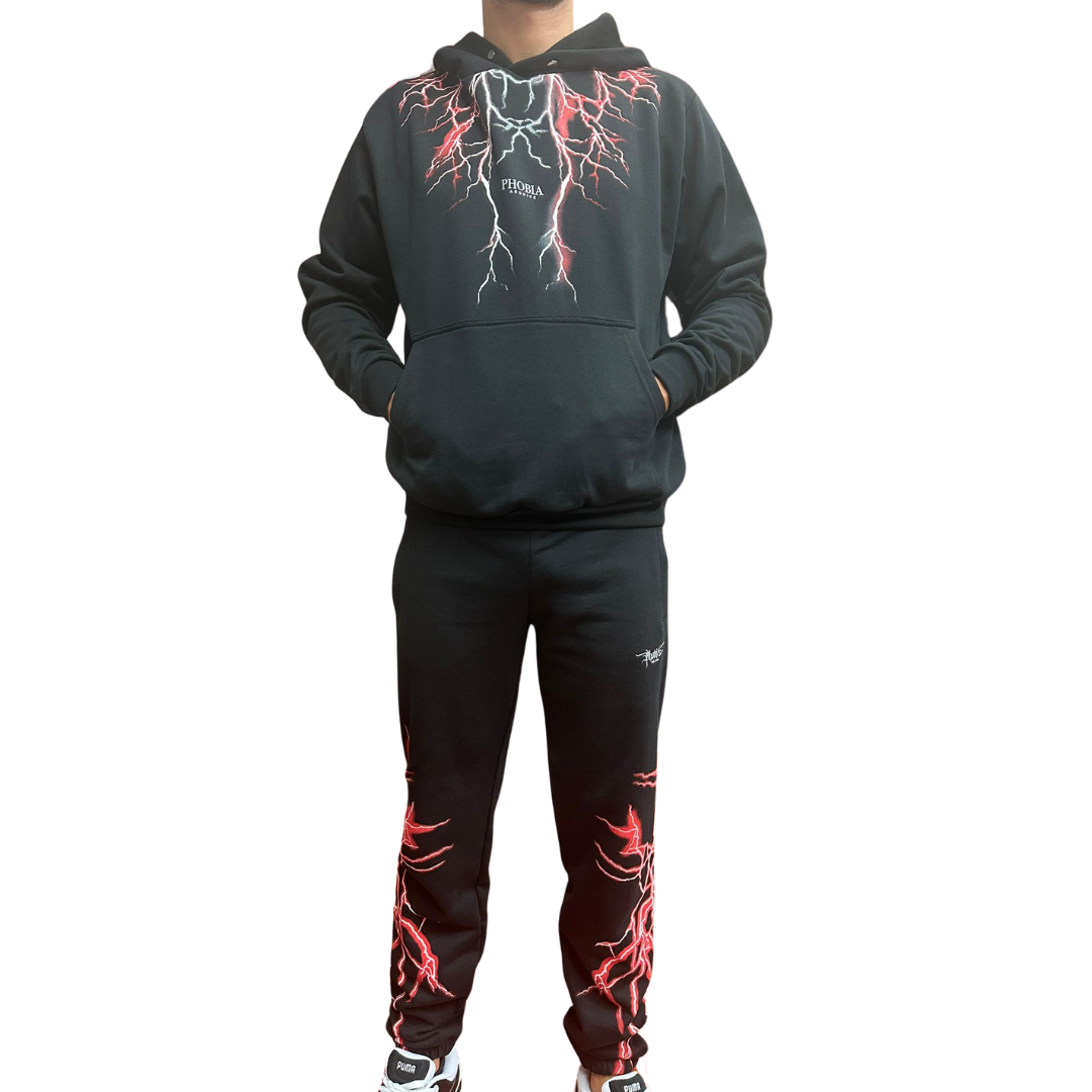 Tuta phobia da uomo 00444RED PHOBIA