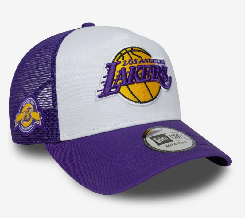 cappello visiera new era lakers unisex 