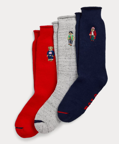 Confezione calzini polo ralph lauren da uomo 449958862001 Polo Ralph Lauren