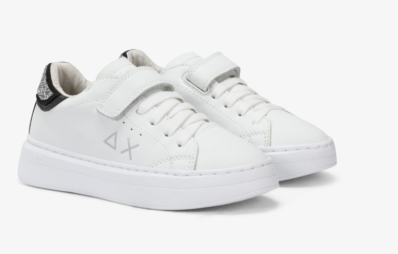 sneakers sun68 grace leather da bambina BZ45429K0144 Sun68