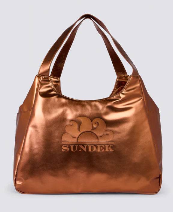 Borsa beach sundek laminated da donna 