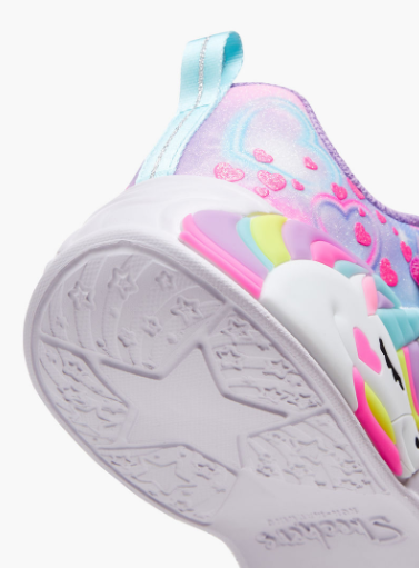 scarpe skechers unicorn da bambina 303063LPKMT Skechers