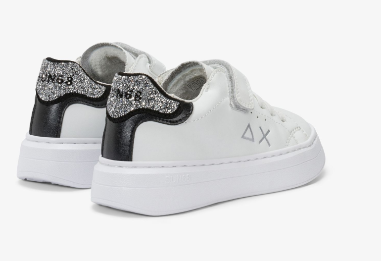 sneakers sun68 grace leather da bambina BZ45429K0144 Sun68