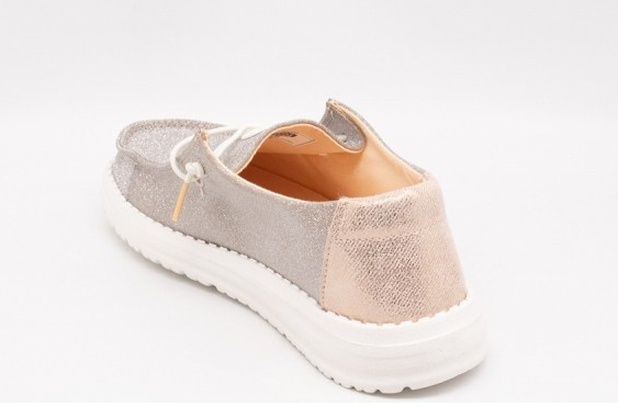 Sneakers hey dude wendy metallic da donna 410827D9 HEY DUDE