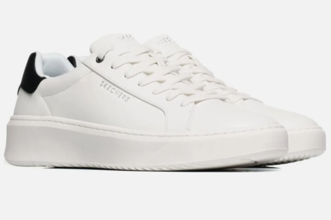 Scarpe skechers court da uomo 183175WHT Skechers