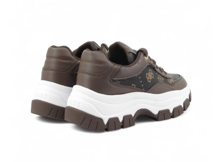 Sneakers guess berrett da donna FLFBRTPEL12BROWN Guess