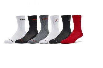 Confezione calzini jordan unisex BJ0343RK2 JORDAN