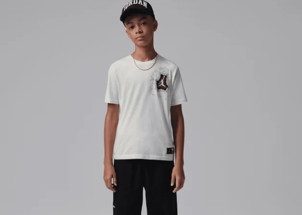 t-shirt jordan da bambino 95F605782 JORDAN