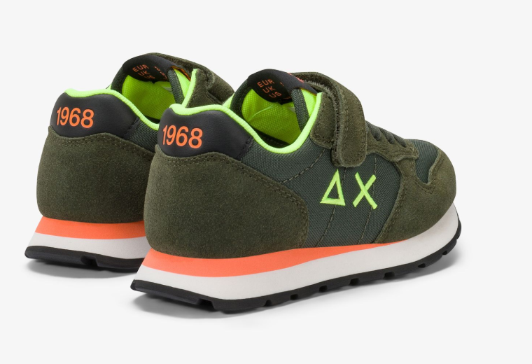 sneakers tom fluo da bambino BZ45302K74 Sun68