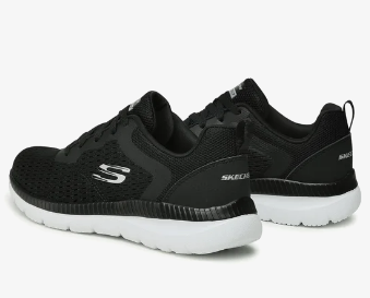 Scarpe Skechers bountiful da donna 12607BKW Skechers