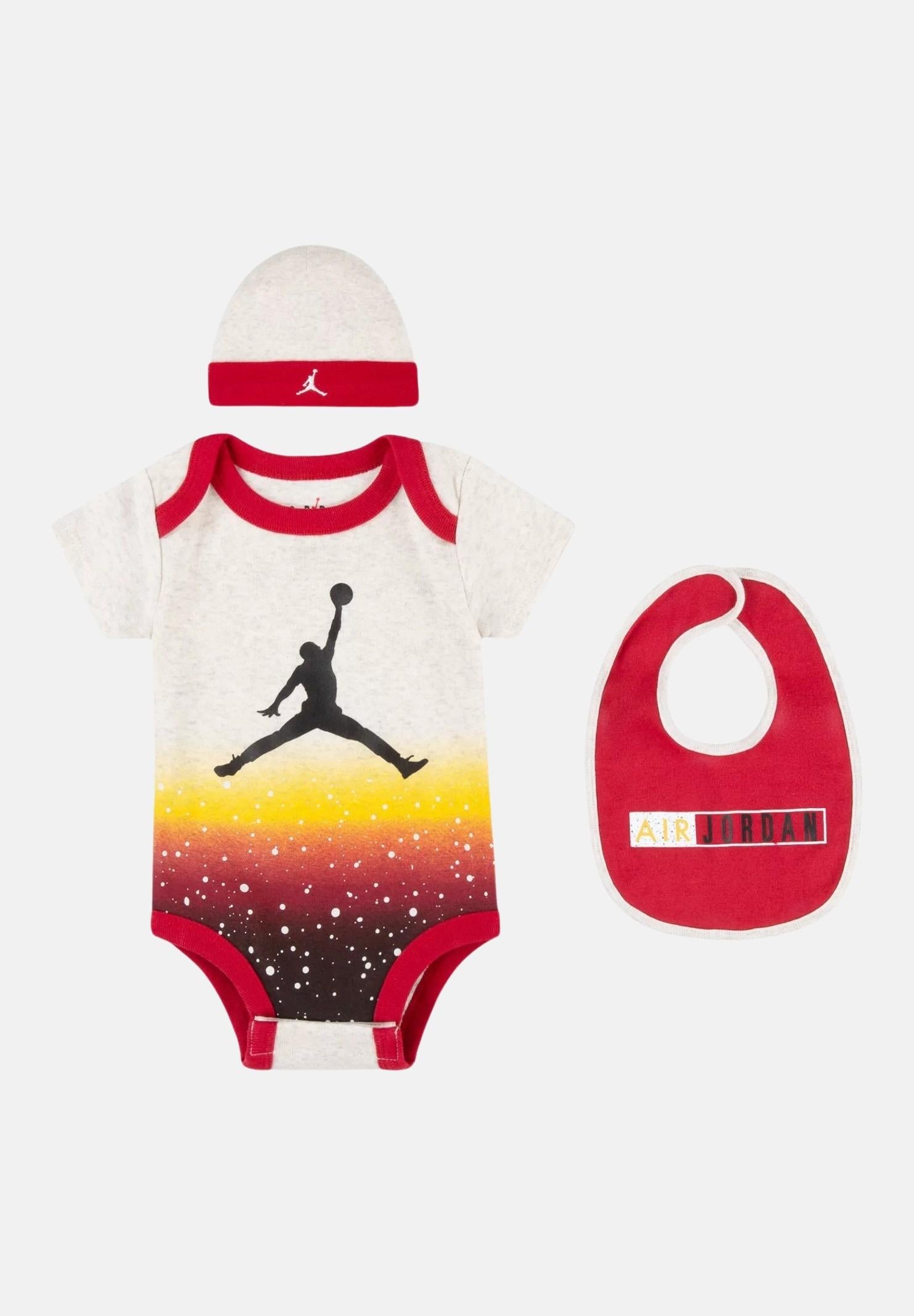 Kit body- cappello- bavaglino infant NJ0536W6N JORDAN