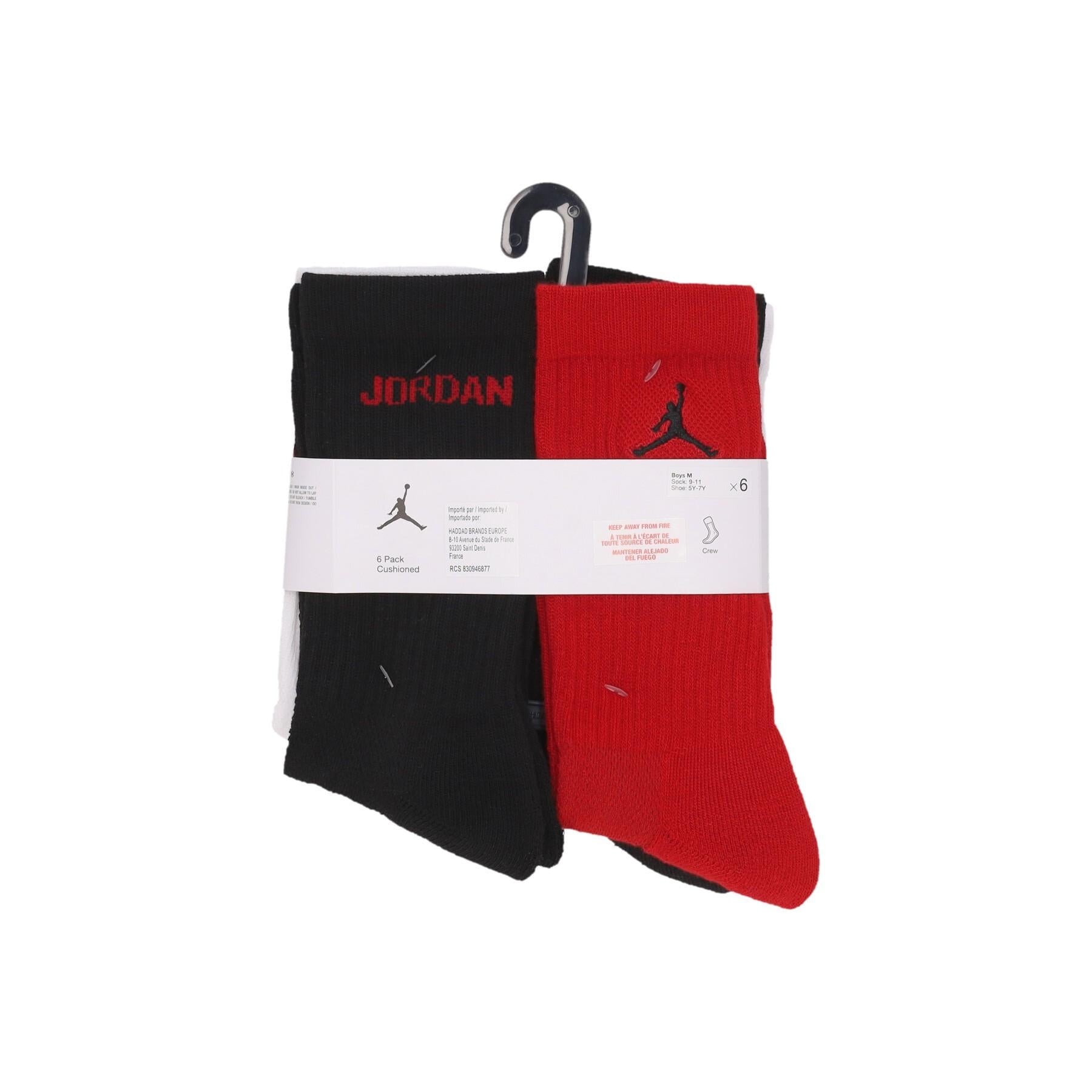 Confezione calzini jordan unisex BJ0343RK2 JORDAN