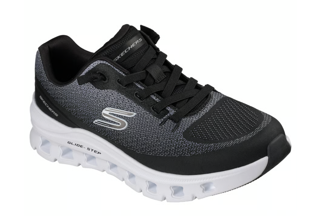 scarpe skechers glide da uomo 233132BKW Skechers