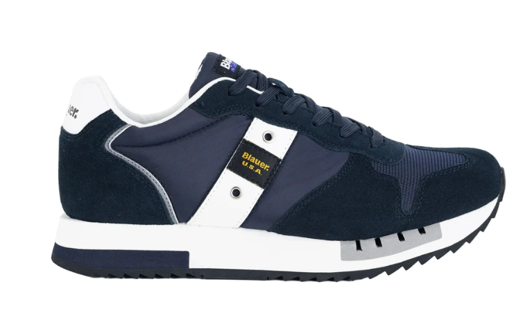 Sneakers blauer queens da uomo S6QUEENS01/MESNVY/WHI Blauer