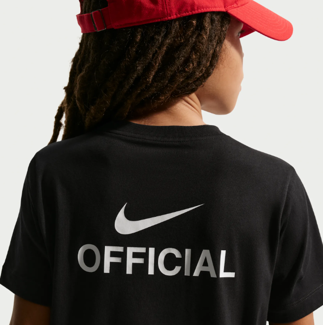 t-shirt nike da bambino 