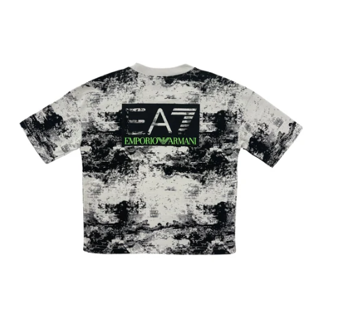 t-shirt ea7 da bambino 